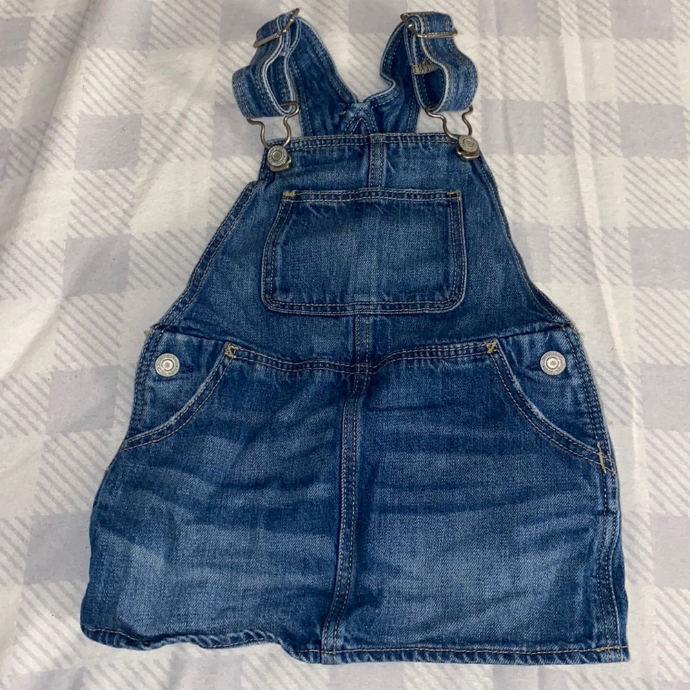 baby gap denim dress